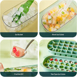 FUJUNI Ice Cube Tray With Lid