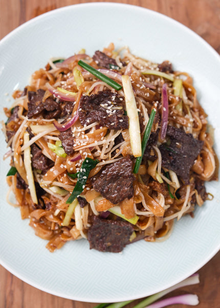 Fried Beef with River Noodles