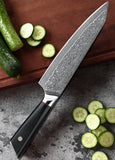 FUJUNI DF Series Damascus Steel 8" Chef's Knife