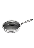 FUJUNI 12" Hybrid Non-stick Frying Pan With Lid