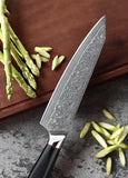 FUJUNI DF Series Damascus Steel 8" Chef's Knife