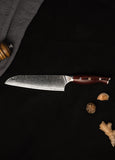 FUJUNI HF Series Damascus Steel 7"Santoku Knife