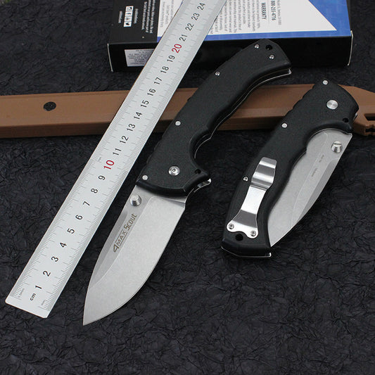 Cold Steel 62RQ Folding Knife Wilderness Survival Tactical Knife High Hardness Outdoor Knife Camping Portable Knife