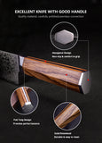 FUJUNI LF Series Damascus Steel 3.5" Paring Knife