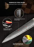 FUJUNI  HF Series Damascus Steel 8" Slicing Knife