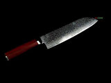 FUJUNI LF Series Damascus Steel 7"Santoku Knife