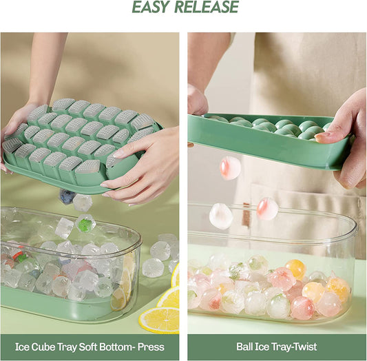 FUJUNI Ice Cube Tray With Lid