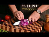 FUJUNI BD Series Damascus  Knife  8 pcs set